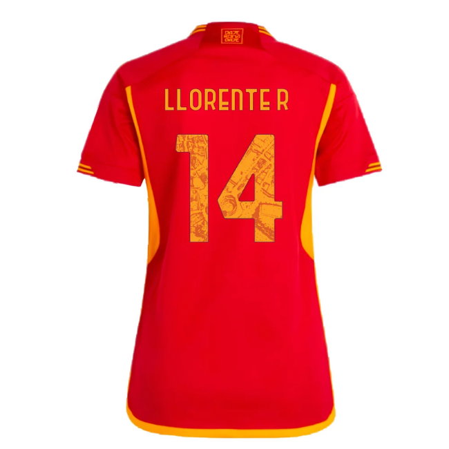 2023-2024 Roma Home Shirt (Ladies) (LLORENTE R 14)