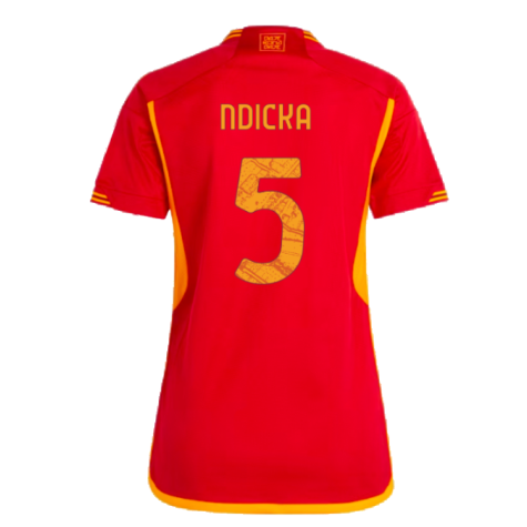 2023-2024 Roma Home Shirt (Ladies) (NDICKA 5)