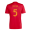 2023-2024 Roma Icon Pre-Match Shirt (Red) (NDICKA 5)