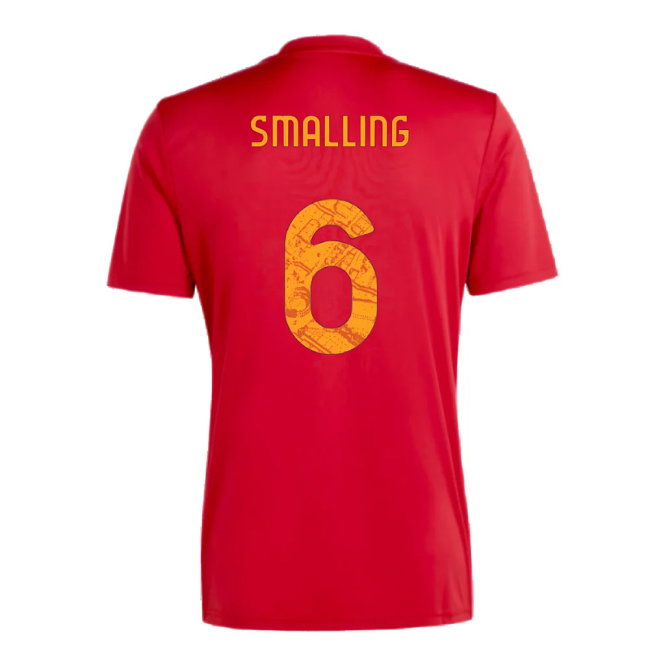 2023-2024 Roma Icon Pre-Match Shirt (Red) (SMALLING 6)