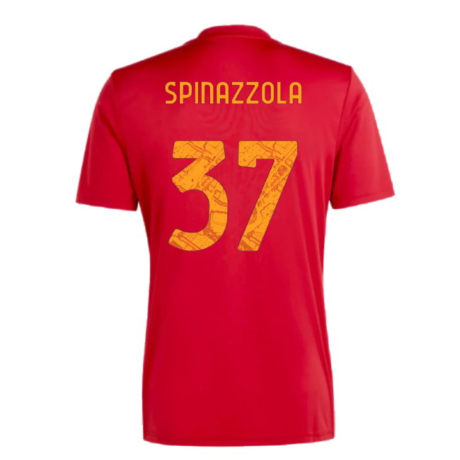2023-2024 Roma Icon Pre-Match Shirt (Red) (SPINAZZOLA 37)