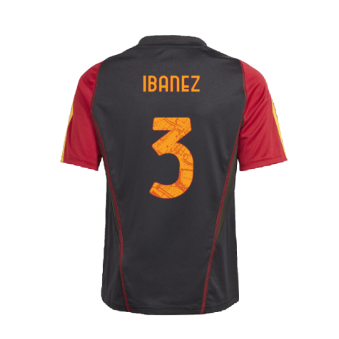 2023-2024 Roma Training Jersey (Black) - Kids (IBANEZ 3)
