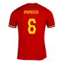 2023-2024 Romania Away Shirt (POPESCU 6)