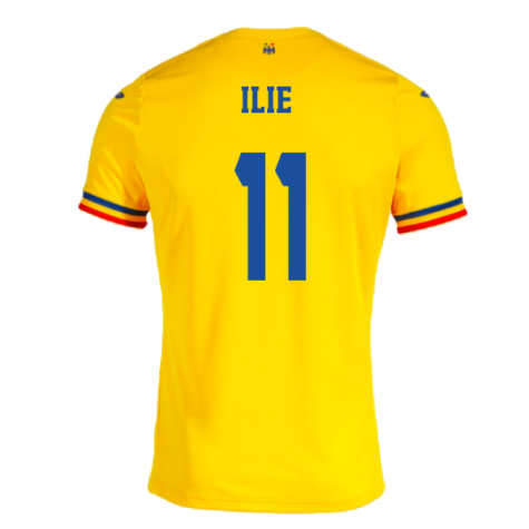 2023-2024 Romania Home Shirt (ILIE 11)
