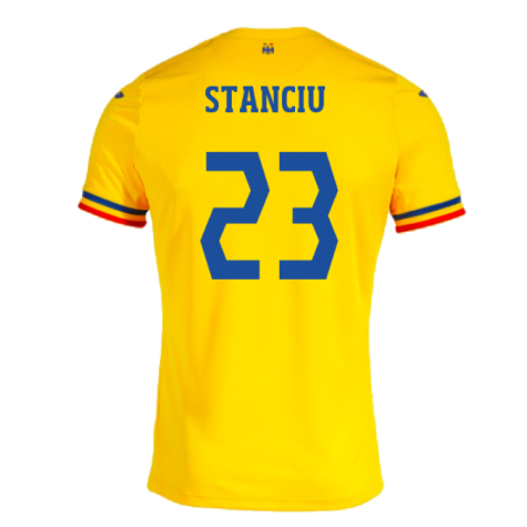 2023-2024 Romania Home Shirt (STANCIU 23)