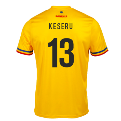 2023-2024 Romania Supporters Official T-Shirt (Yellow) (KESERU 13)