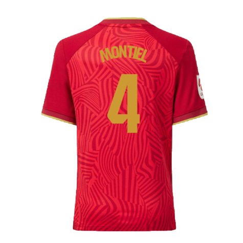 2023-2024 Sevilla Away Shirt (Kids) (Montiel 4)