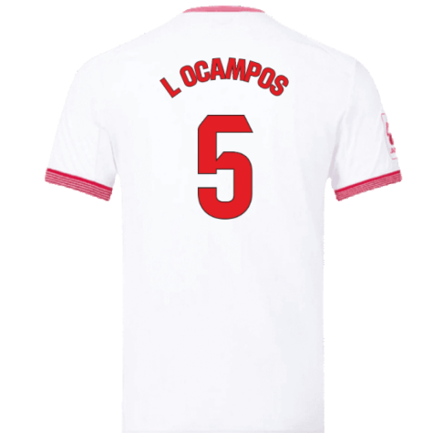 2023-2024 Sevilla Home Shirt (Kids) (L Ocampos 5)