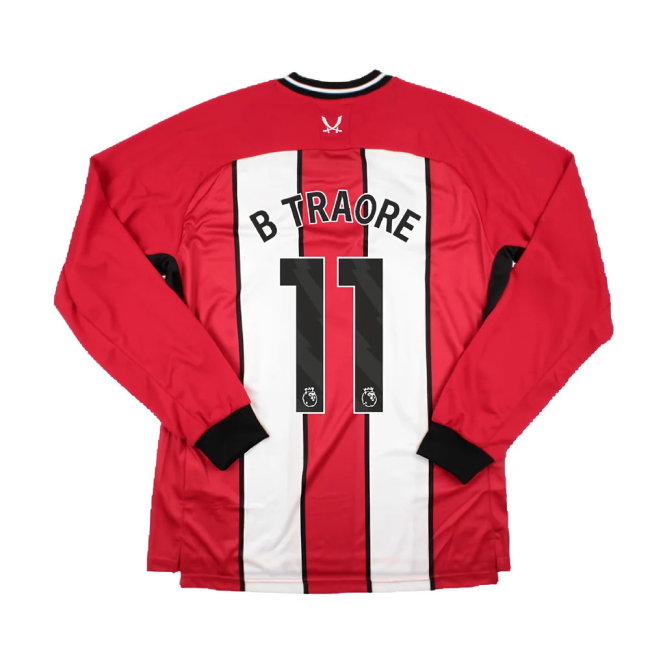 2023-2024 Sheffield United Home Long Sleeve Shirt (B Traore 11)