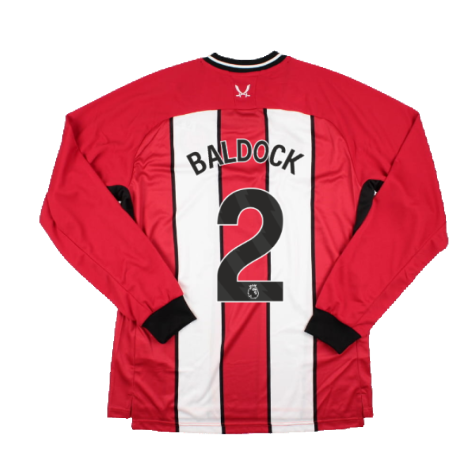 2023-2024 Sheffield United Home Long Sleeve Shirt (Baldock 2)