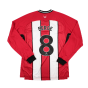 2023-2024 Sheffield United Home Long Sleeve Shirt (Berge 8)