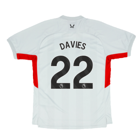 2023-2024 Sheffield United Third Shirt (Davies 22)