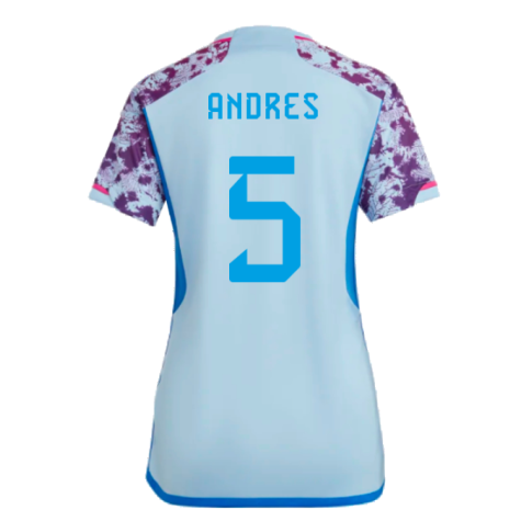 2023-2024 Spain Away Shirt (Ladies) (Andres 5)