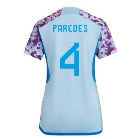 2023-2024 Spain Away Shirt (Ladies) (Paredes 4)