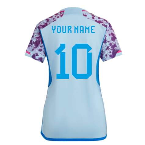 2023-2024 Spain Away Shirt (Ladies) (Your Name)
