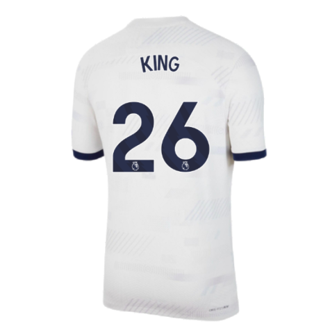 2023-2024 Tottenham Authentic Home Shirt (King 26)