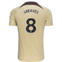 2023-2024 Tottenham Dri-Fit Strike Training Shirt (Team Gold) (Greaves 8)