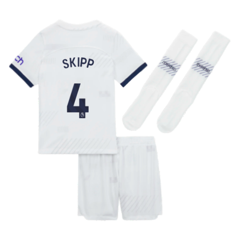 2023-2024 Tottenham Home Mini Kit (Skipp 4)