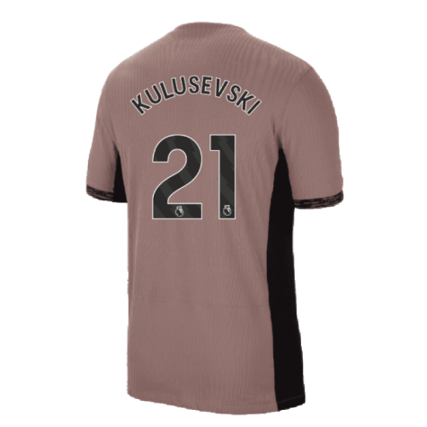 2023-2024 Tottenham Hotspur Authentic Third Shirt (Kulusevski 21)