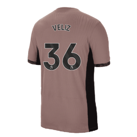 2023-2024 Tottenham Hotspur Authentic Third Shirt (Veliz 36)