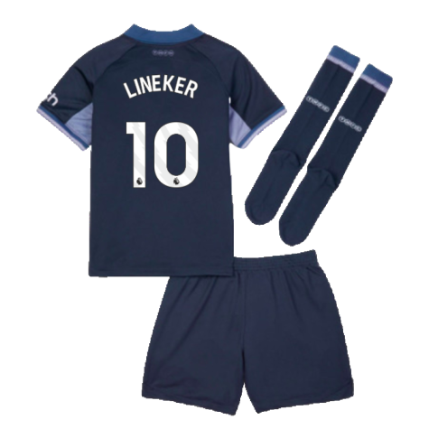 2023-2024 Tottenham Hotspur Away Mini Kit (Lineker 10)