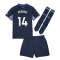 2023-2024 Tottenham Hotspur Away Mini Kit (Perisic 14)