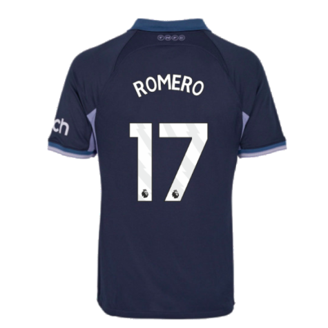 2023-2024 Tottenham Hotspur Away Shirt (Romero 17)