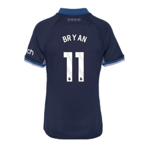 2023-2024 Tottenham Hotspur Away Shirt (Womens) (Bryan 11)