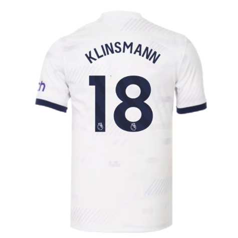 2023-2024 Tottenham Hotspur Home Shirt (Klinsmann 18)