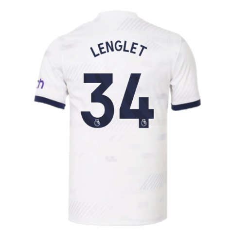 2023-2024 Tottenham Hotspur Home Shirt (Lenglet 34)