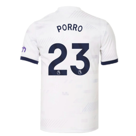 2023-2024 Tottenham Hotspur Home Shirt (Porro 23)