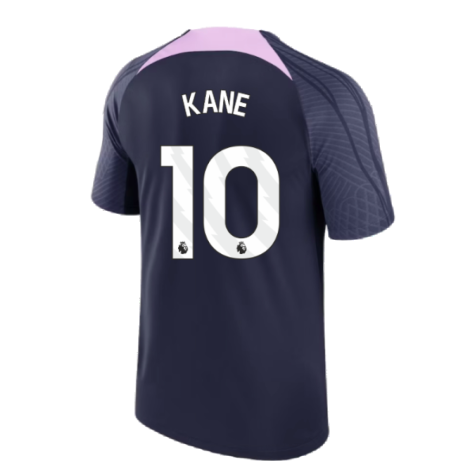 2023-2024 Tottenham Strike Dri-Fit Training Shirt (Marine) (Kane 10)