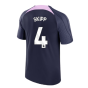 2023-2024 Tottenham Strike Dri-Fit Training Shirt (Marine) (Skipp 4)