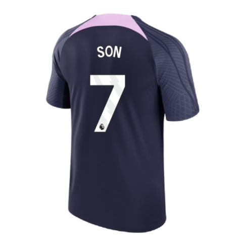 2023-2024 Tottenham Strike Dri-Fit Training Shirt (Marine) (Son 7)