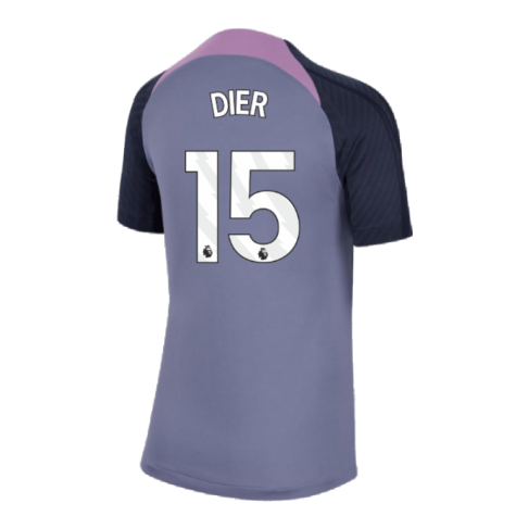 2023-2024 Tottenham Strike Dri-Fit Training Shirt (Violet) (Dier 15)