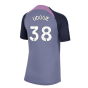 2023-2024 Tottenham Strike Dri-Fit Training Shirt (Violet) (Udogie 38)