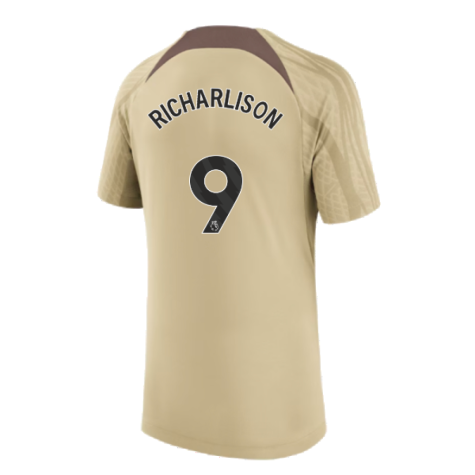 2023-2024 Tottenham Training Shirt (Gold) - Kids (Richarlison 9)
