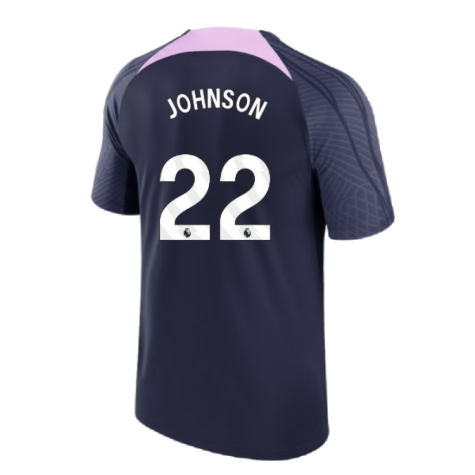 2023-2024 Tottenham Training Shirt (Marine) - Kids (Johnson 22)
