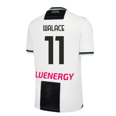 2023-2024 Udinese Calcio Home Shirt (WALACE 11)
