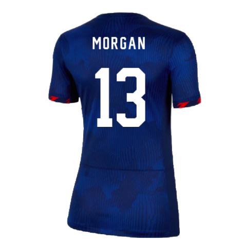 2023-2024 USA WWC Away Shirt (Ladies) (Morgan 13)