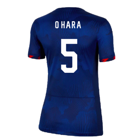 2023-2024 USA WWC Away Shirt (Ladies) (O Hara 5)