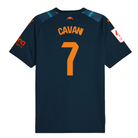2023-2024 Valencia Away Shirt (CAVANI 7)