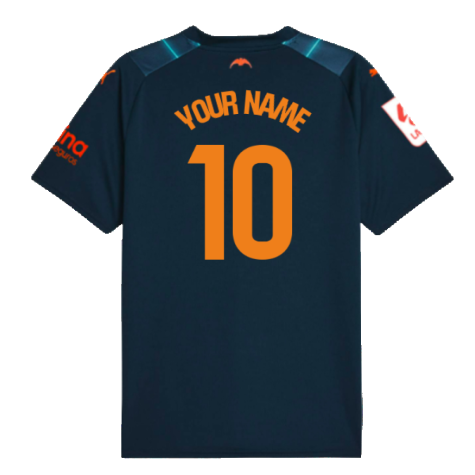 2023-2024 Valencia Away Shirt (Your Name)