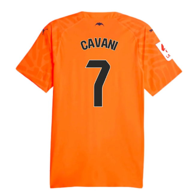 2023-2024 Valencia Third Shirt (CAVANI 7)