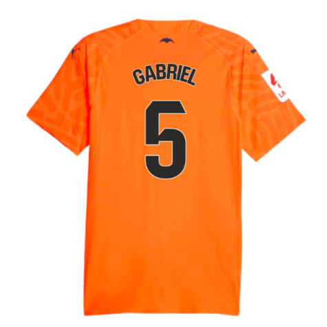2023-2024 Valencia Third Shirt (GABRIEL 5)