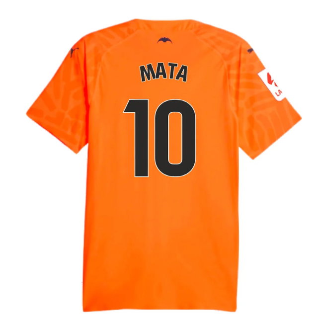 2023-2024 Valencia Third Shirt (MATA 10)