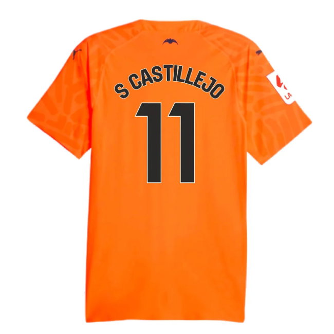 2023-2024 Valencia Third Shirt (S CASTILLEJO 11)