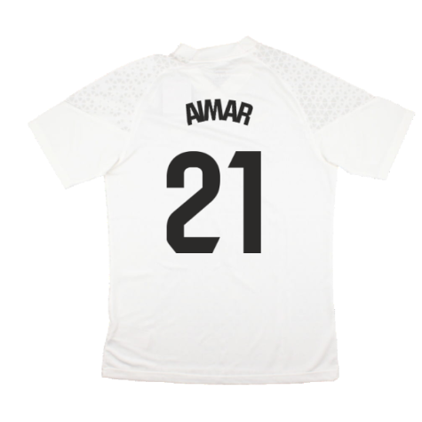 2023-2024 Valencia Training Jersey (White) (AIMAR 21)