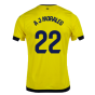 2023-2024 Villarreal Home Shirt (A J Morales 22)