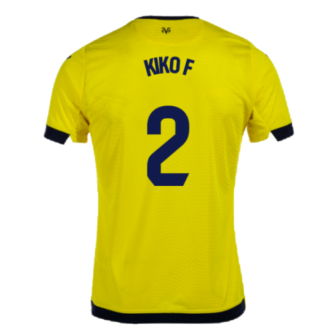 2023-2024 Villarreal Home Shirt (Kiko F 2)